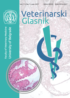 The cover image, by DAVITKOV D. et al., is based on the Article Intestinal lymphangiectasia in dogs, challenging diagnosis: 4 cases, doi: https://doi.org/10.2298/VETGL170228007D.